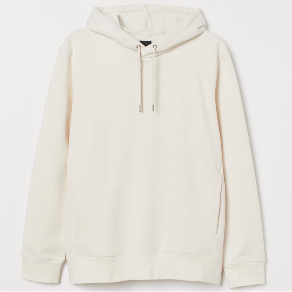 NWT Cream White Hoodie by H&M